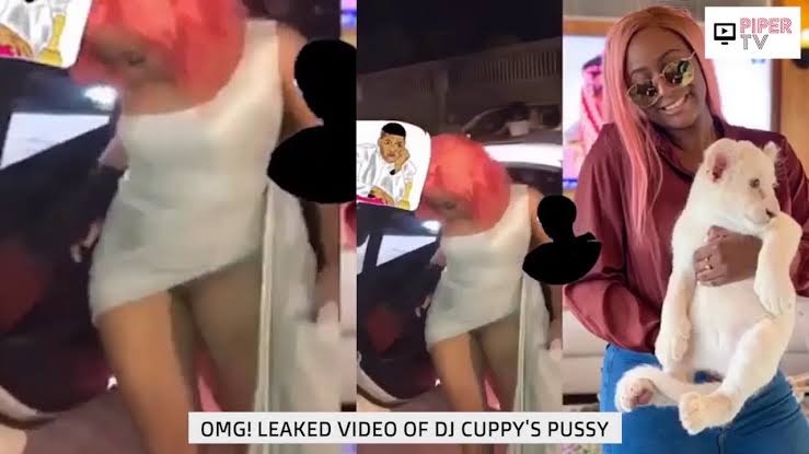 Full Video: DJ Cuppy Show Her Pussy By Mistake In Viral Video